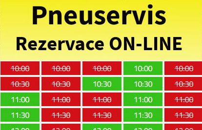 online rezervace pneuservis